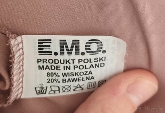 Tmavoružové spoločenské šaty - 4