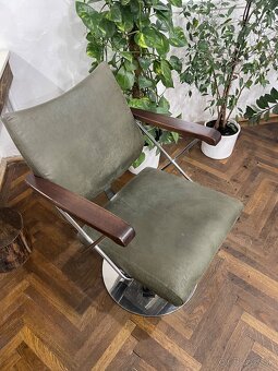 Kadernícke kreslo – 4ks -  pohodlné, po renovácii sedákov - 4