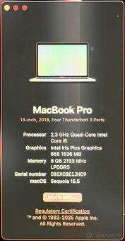 MacBook Pro 13-inch, 2018, Four Thunderbolt 3 Ports - 4