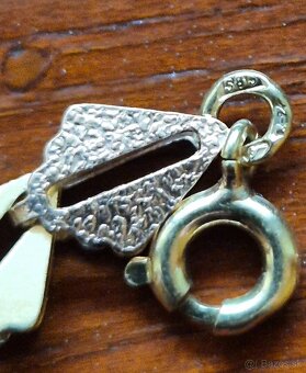 Zlata retiazka a naramok 585 - 4