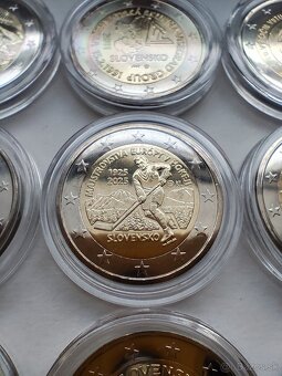 Slovenské 2€ mince v UNC stave - 4