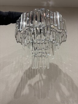 Stropný zavesný luster 2ks - 4