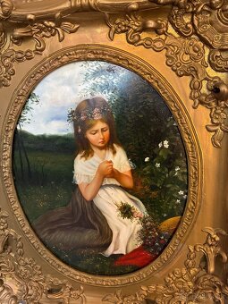 Olejomaľba na doske - 4