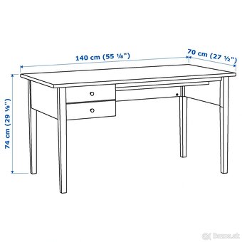 Kancelársky stôl Ikea ARKELSTORP - 4