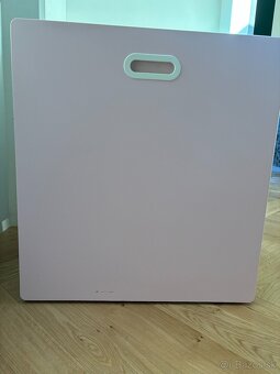 Skrinka s úložným boxom IKEA ružová - 4