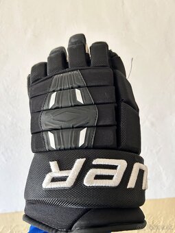 ✅ Hokejové rukavice BAUER PRO SERIES SR - č. 14 - BLACK ✅ - 4