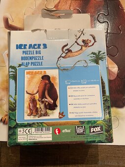 Puzzle Ľadová doba 3 (Ice Age 3) – 24 dielikov | Efko - 4