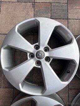 Orig. hliníkové disky Opel R17, 5x105 - 4