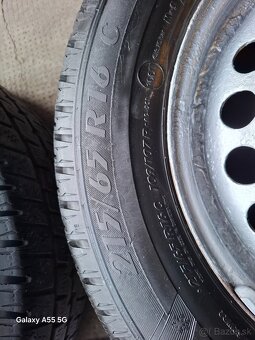 Vw t5  t6  transporter 215/65r16c zimne gumy - 4
