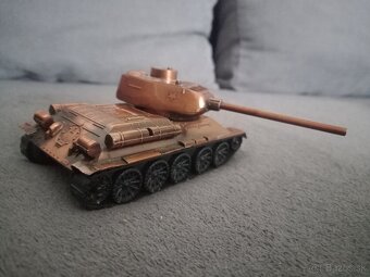 T-34 tank, kovový model - 4