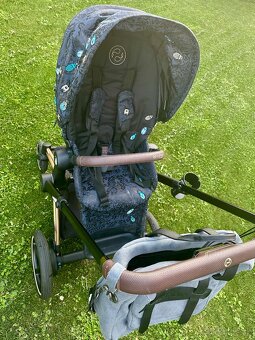 Elektricky Cybex Priam so zimnou vybavou - 4