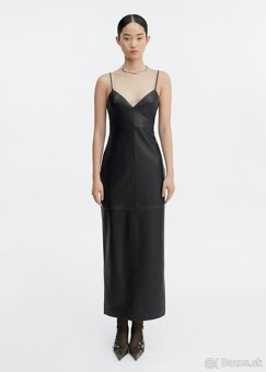 Kožené šaty MANGO n.o.v.é. - 4