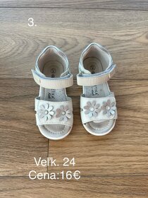 Dievčenské topánky veľk. 22-24 (Protetika, Geox) - 4