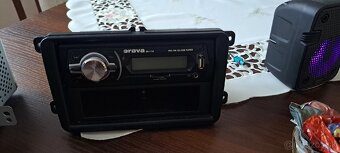 Autorádio orava cd usb sd karta + rámček fabia 2 - 4