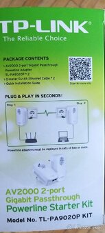 Sieťový vysielač PoweLine Tp-link - 4