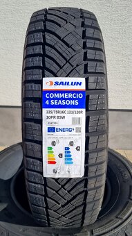 ZIMNÉ PNEUMATIKY SAILUN COMMERCIO 4 SEASONS  225/75 R16 C - 4