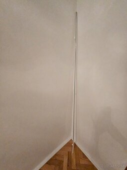 Kovová kolajnička na záves/zaclonu 190cm - 4