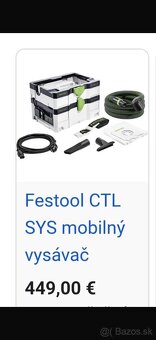 Vysávač festool CTL SYS - 4