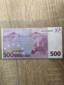 predám bankovky 200,500 a 20 € - 4