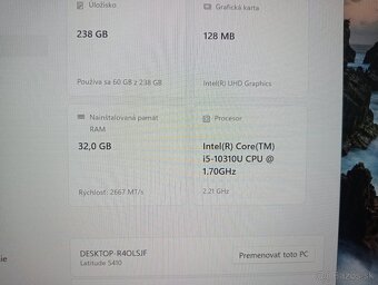 Dell Latitude 5410 , Intel core i5, WIN11 , 32gb ram , ssd - 4