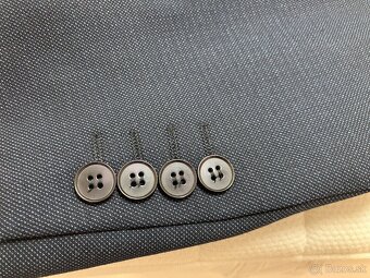 Pánsky tmavomodrý oblek zn. Michael - 4