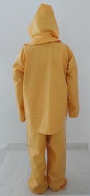 Nepremokavý PVC oblek/ súprava žltá - 4