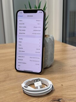 Apple iPhone 12 Pro 128GB - ZÁRUKA / NOVÁ BATÉRIA - 4