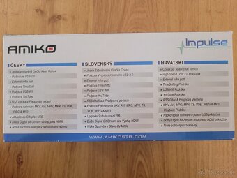 Predám DVBT prijímač Amiko Impulse - 4