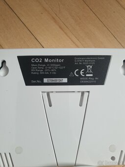Detektor CO2. Monitor oxidu uhličitého. - 4