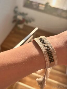 Christian Dior J'Adior Bracelet - béžový s čiernou - 4