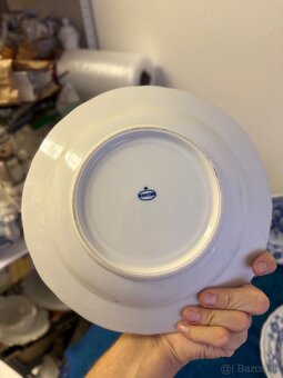 Meissen original cibulak hlboke taniere na chalupu - 4