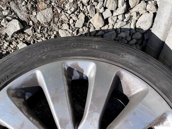 Alu disky sada R17 5x105, letné pneu 215/50 Opel Astra J - 4