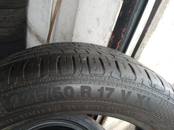 4x letné pneumatiky 225/50 r 17 - 4