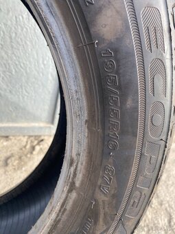 Predám letné pneu 195/55 R16 zn. Bridgestone - 4