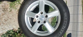 AL disky 15" 5x112 + nové pneu R15 195/65 XL Goodyear - 4