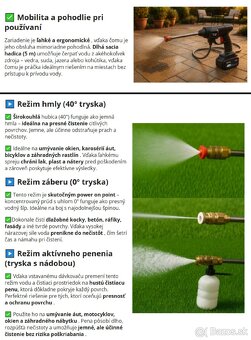 Aku tlakový čistič, vapka - 4