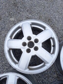 Alu disky 6Jx15, rozteč 5x100 škoda octavia 1, fabia 1-3 - 4