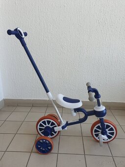Detské stabilné aj balančné odrážadlo, trojkolka, bicykel, - 4