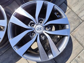 5x114,3 r16 hliníkové disky Hyundai, Kia - 4