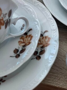Trojset - porcelán - 4