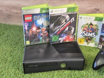 Xbox 360 Slim, 1 ovládač, 5 hier - 4