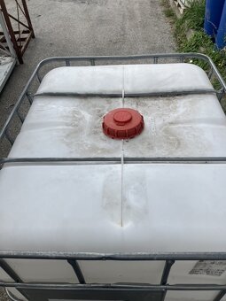 IBC kontajner 1000L – nádrž na vodu, dažďovku - 4