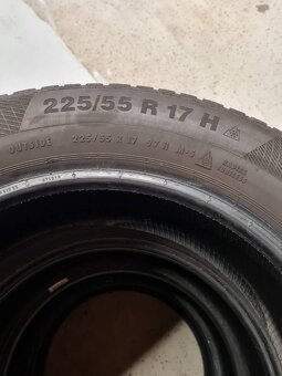 4x ContinentalTS 850P- 225/55 R17 Zimné pneumatiky. - 4