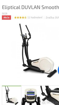 Eliptický trenažér DUVLAN - 4
