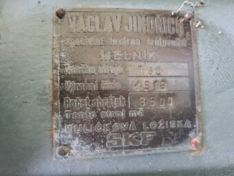Kladivkový šrotovník / drvič Václav Jindřich Mělník - 4