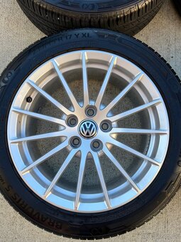 disky + pneu 5x112 R17 AUDI VW - 4