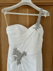 Krásne svadobné/plesové šaty španielskej značky pronovias - 4