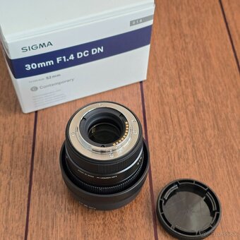 Objektív Sigma 30mm F1.4 fujifilm - 4