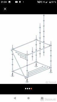 Prenájom pojazdného lešenia (modulové) - 4