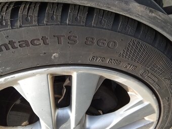 Kolesá elektróny 4ks zimné pneu 225/45 R17 honda civic - 4
